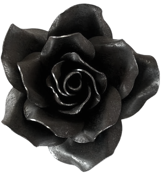 031 Бутон розы д=80 мм